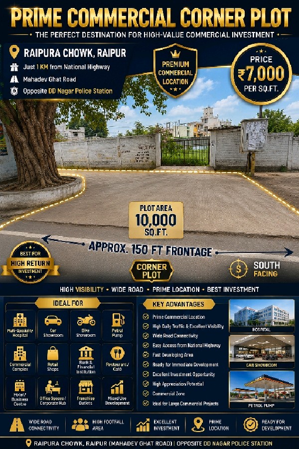 Raipura commercial plot
